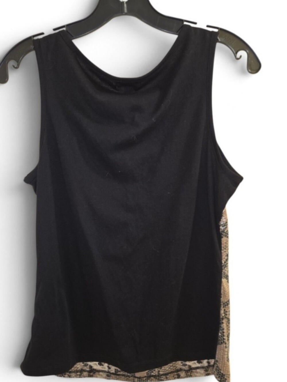 Bongo Python Print Sequined Tank - Picture 2 of 6